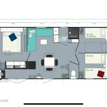 La Capitainerie Tatil parkı